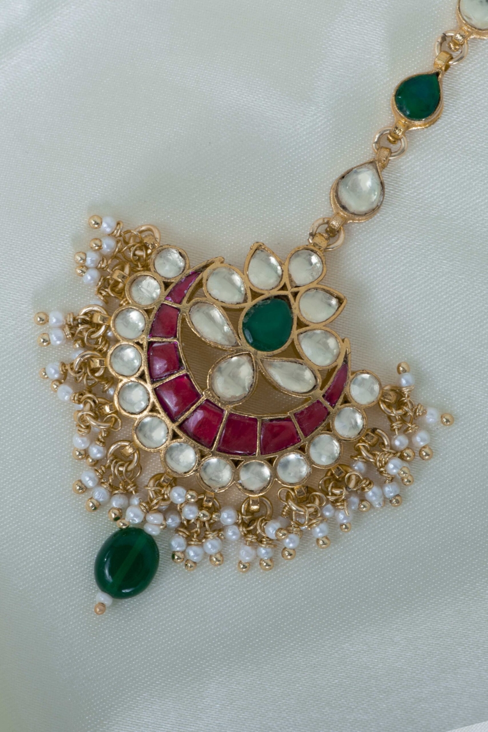 Exclusive kundan Tikka - Image 2