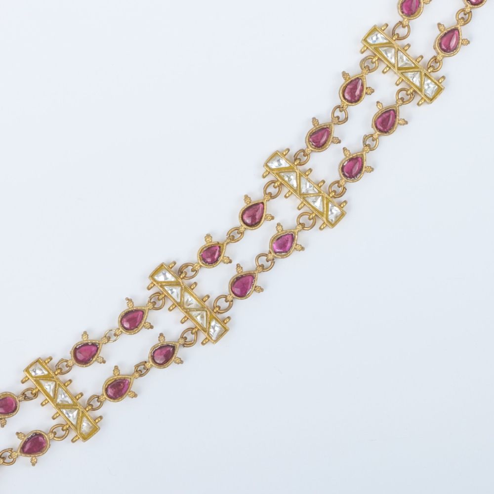 Premium jadau kundan mathapatti - Image 2