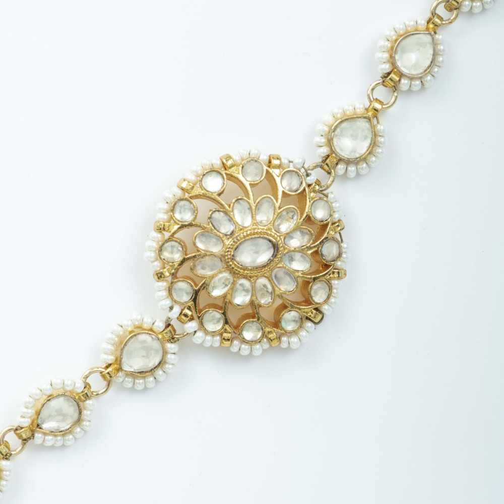Simple Elegant Kundan mattapatti - Image 2