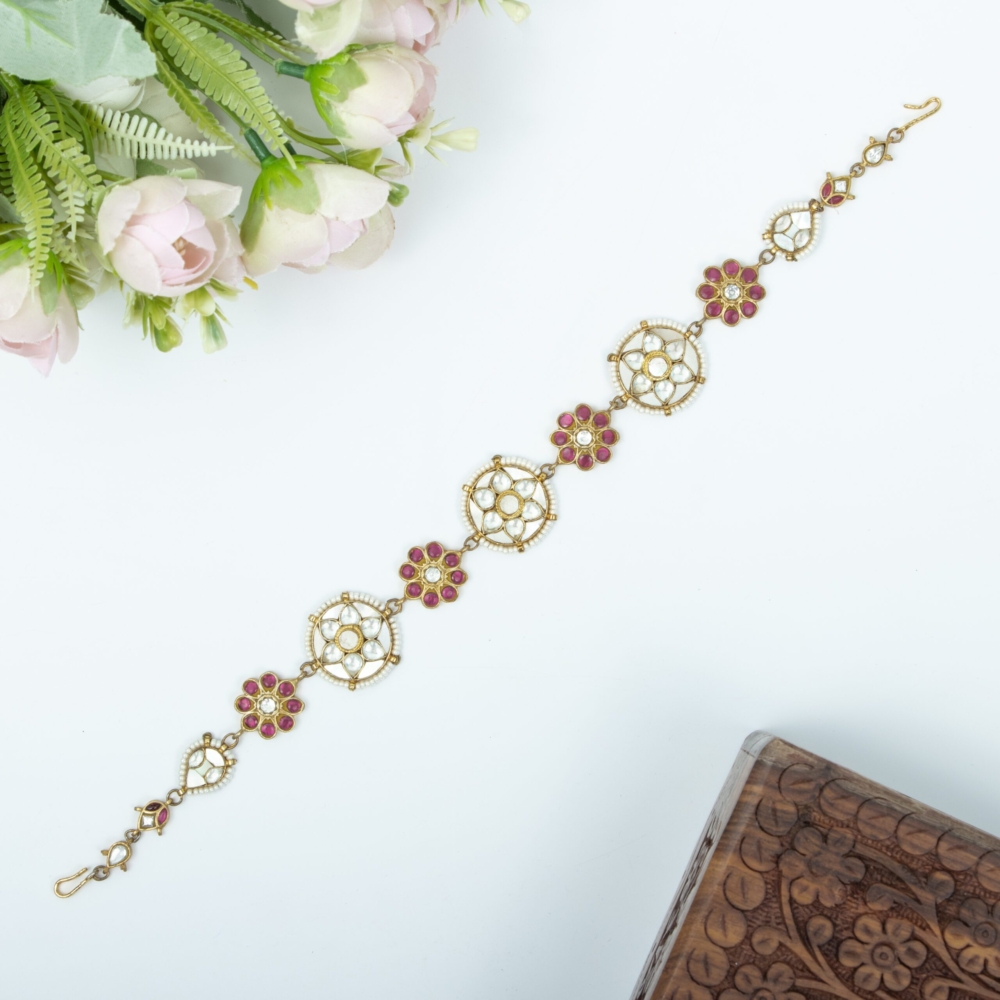 Jadau Kundan x Mother of pearl