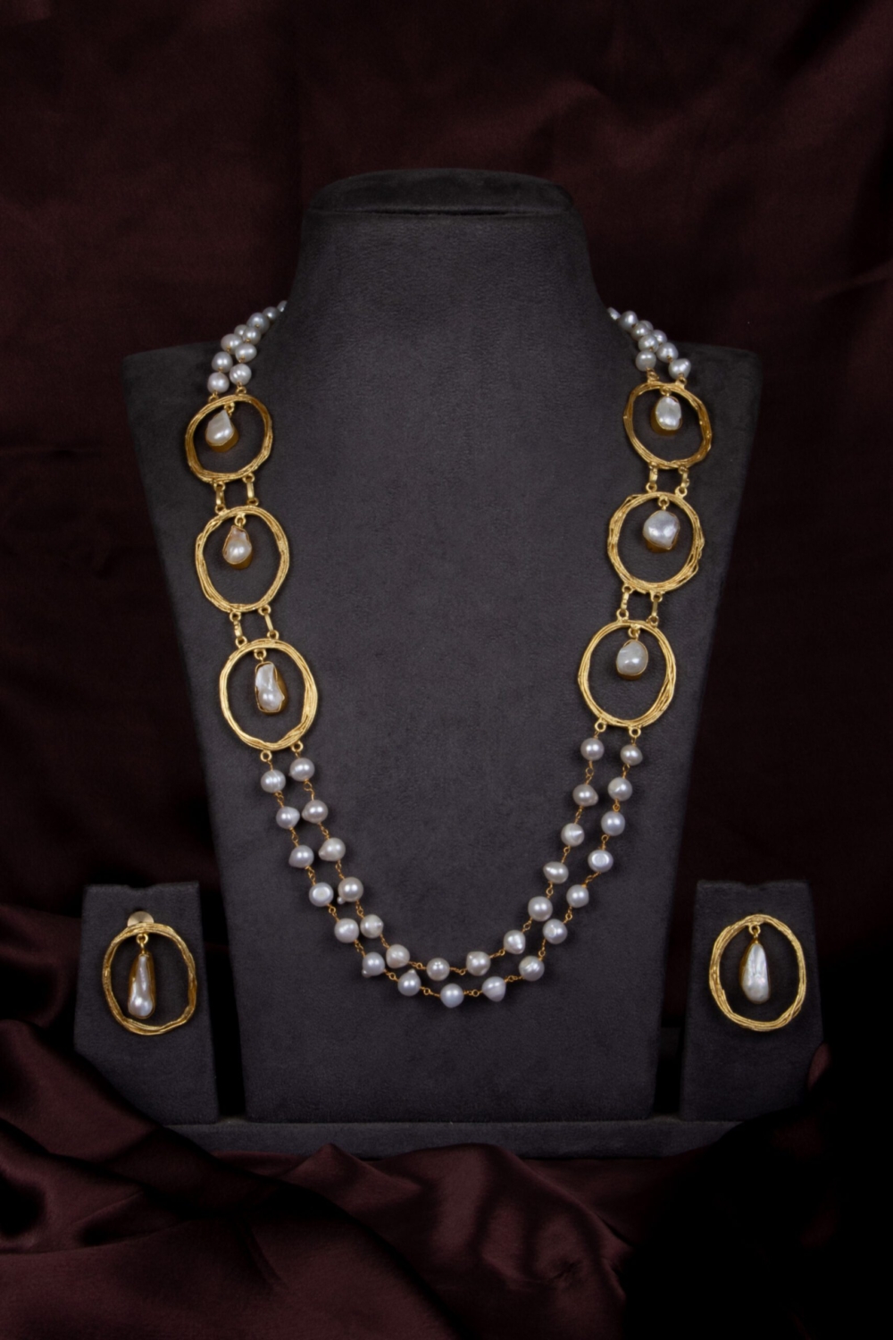 Statement Indowestern Beads mala