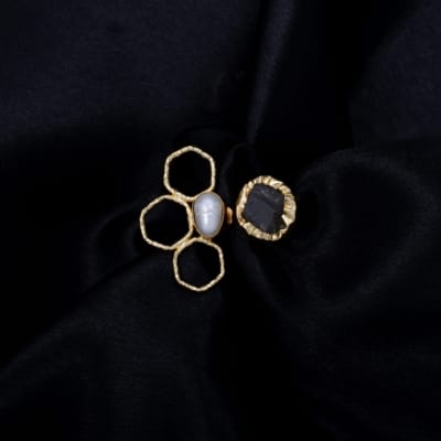 Designer indowestern ring