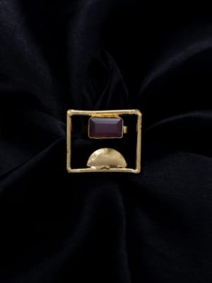 Classy indowestern finger ring