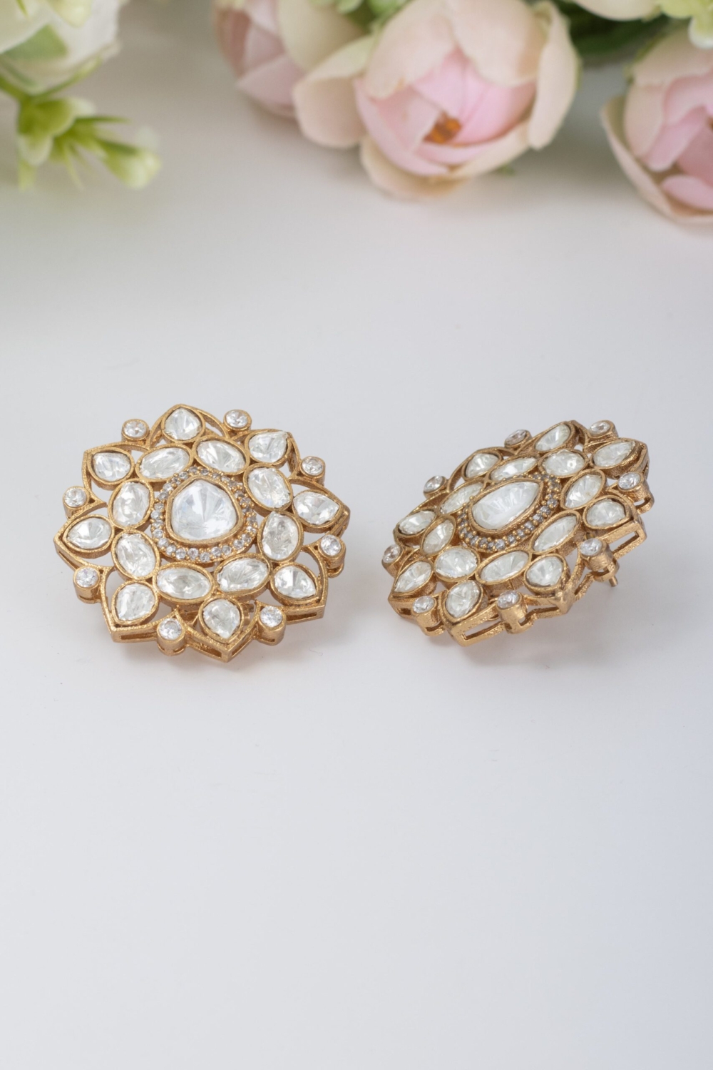 Bold Moissanite stud - Image 2