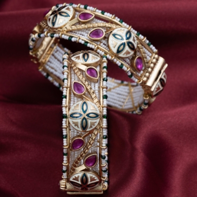 Elegant rajwadi bangles