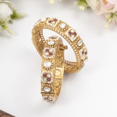 White Aura Bangle