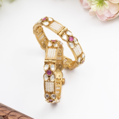 antique kundan bangle