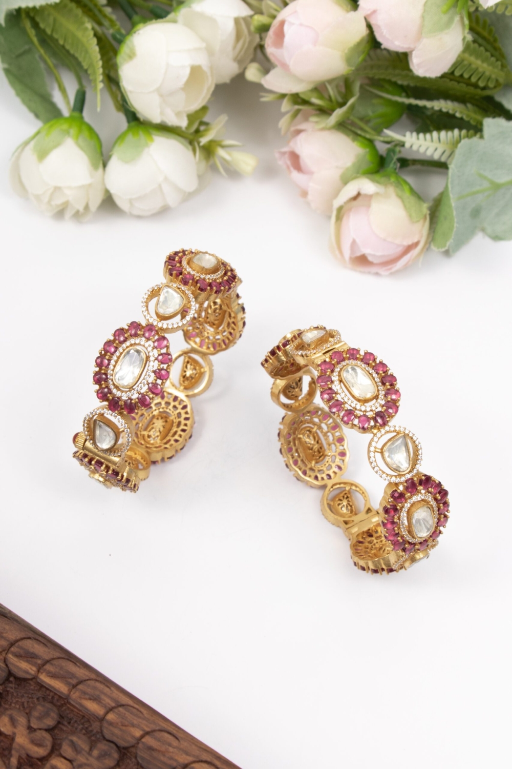 Exclusive moissanite bangle