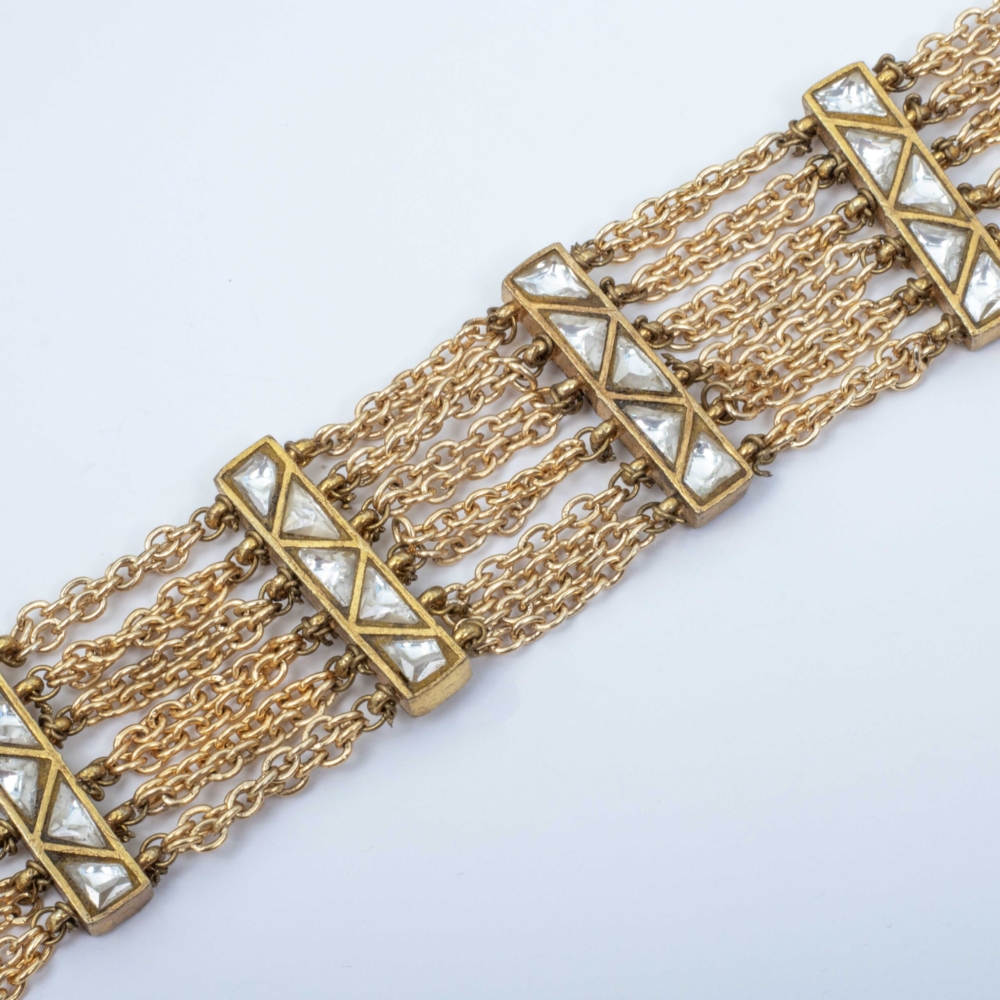 White Jadau Bracelet - Image 2