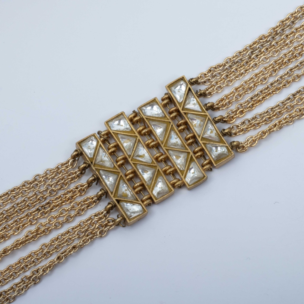 Celestial Jadau Hand Bracelet - Image 2