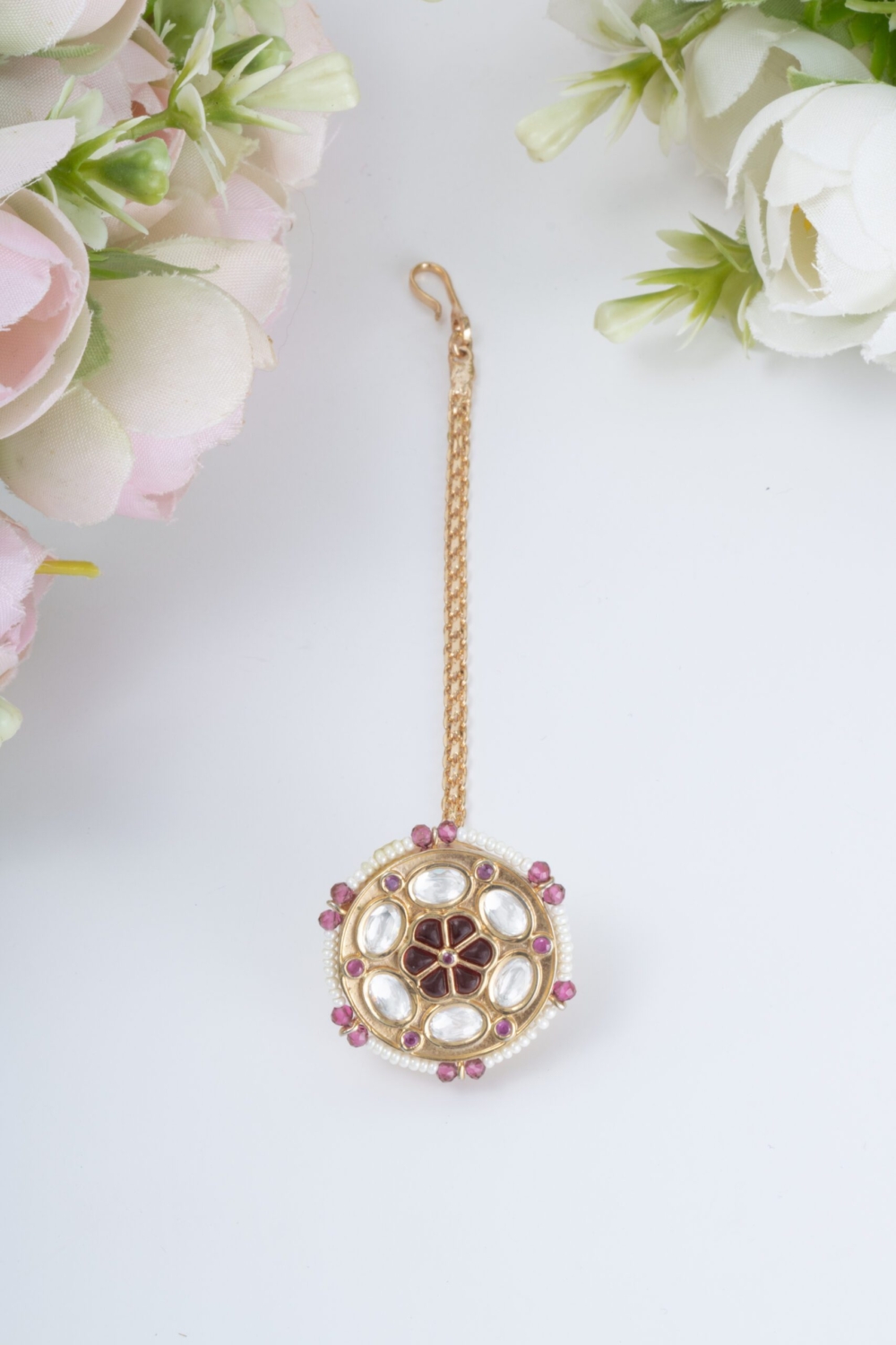 Uncut Sparkle Kundan Bore