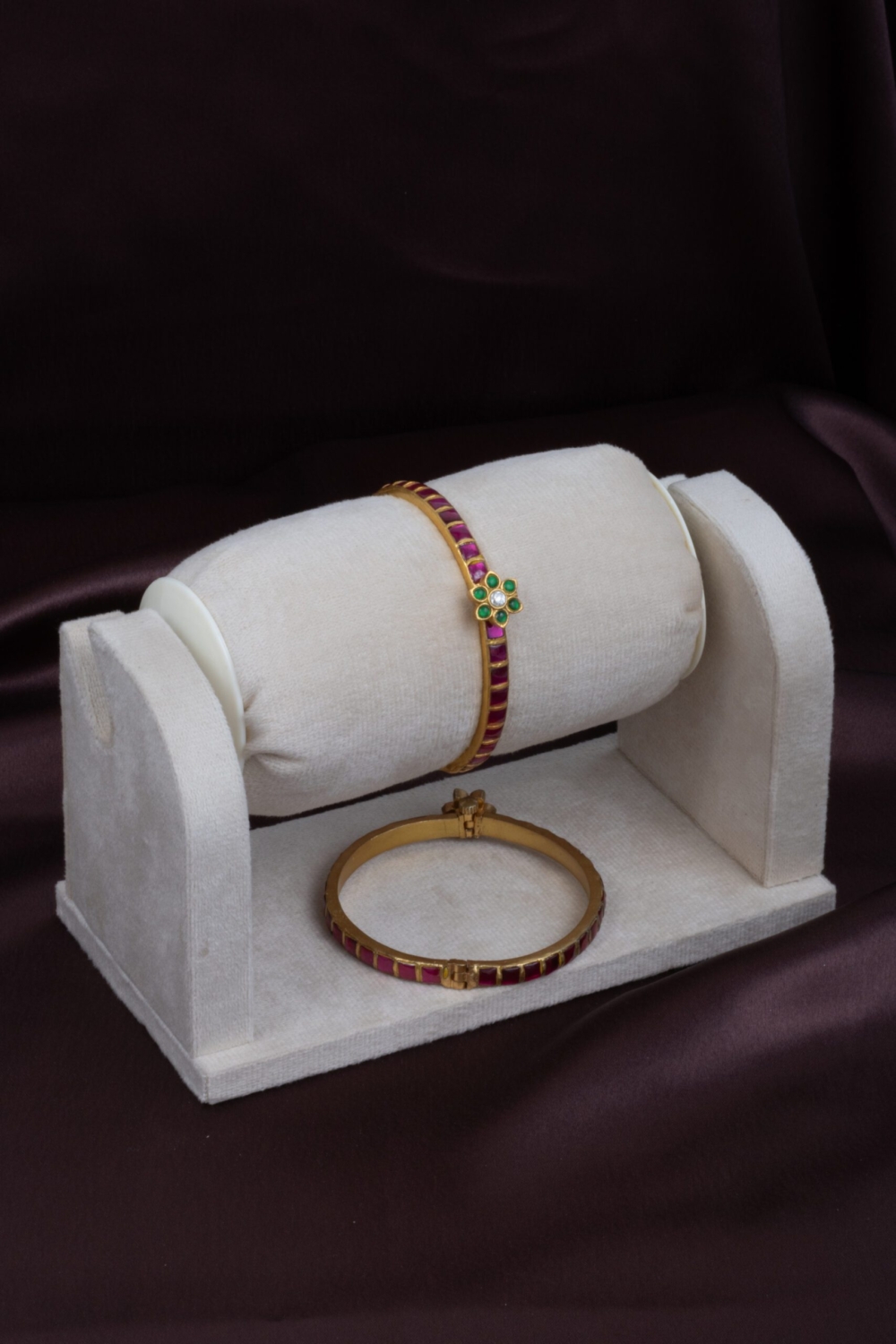 Precious Stone Kundan Kada