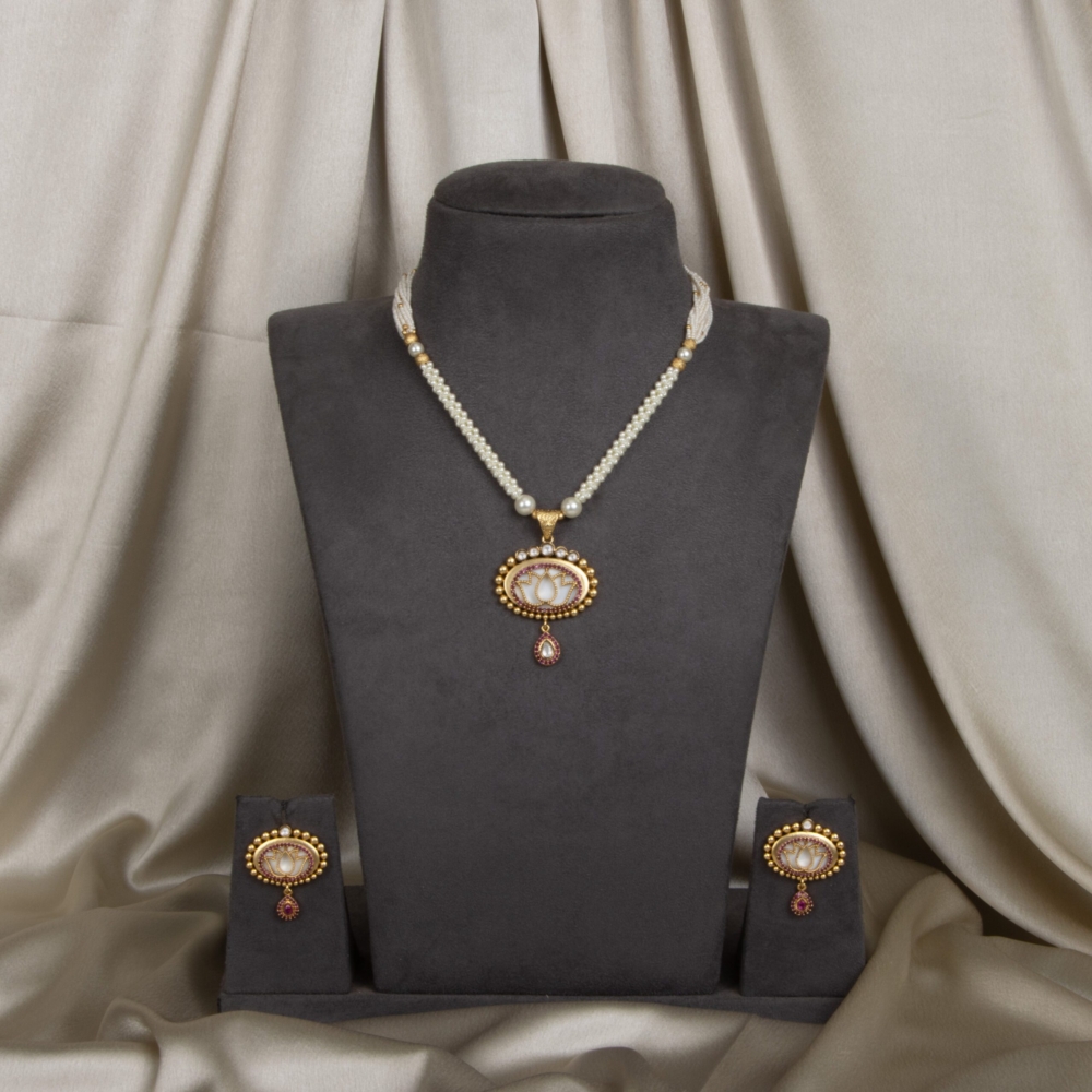 Pearl Mala Set