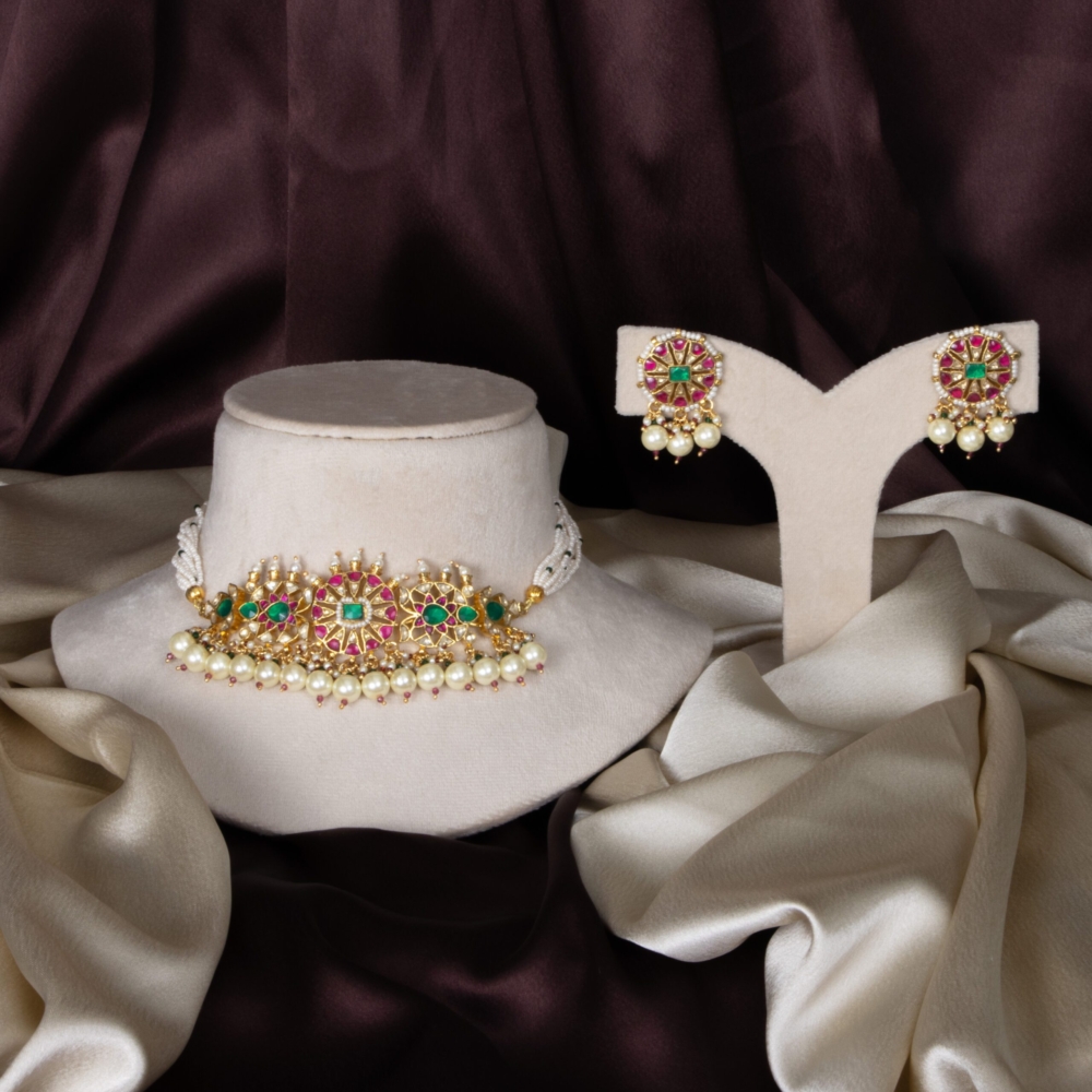 Golden Choker Set
