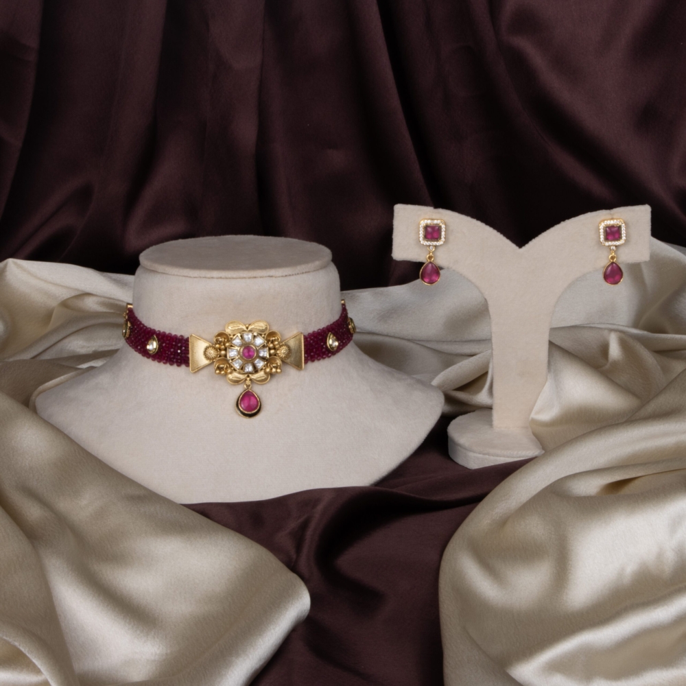 Antique Rajwadi Jewel Set