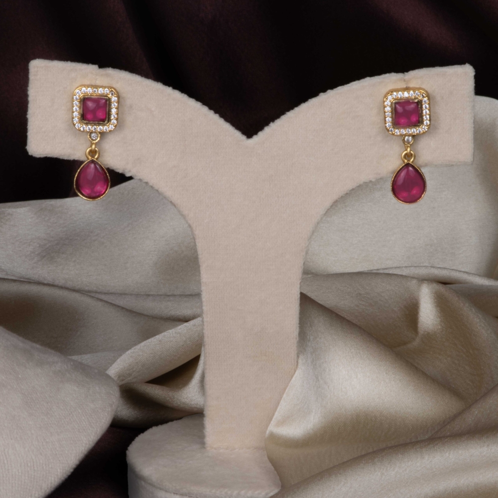 Antique Rajwadi Jewel Set - Image 3