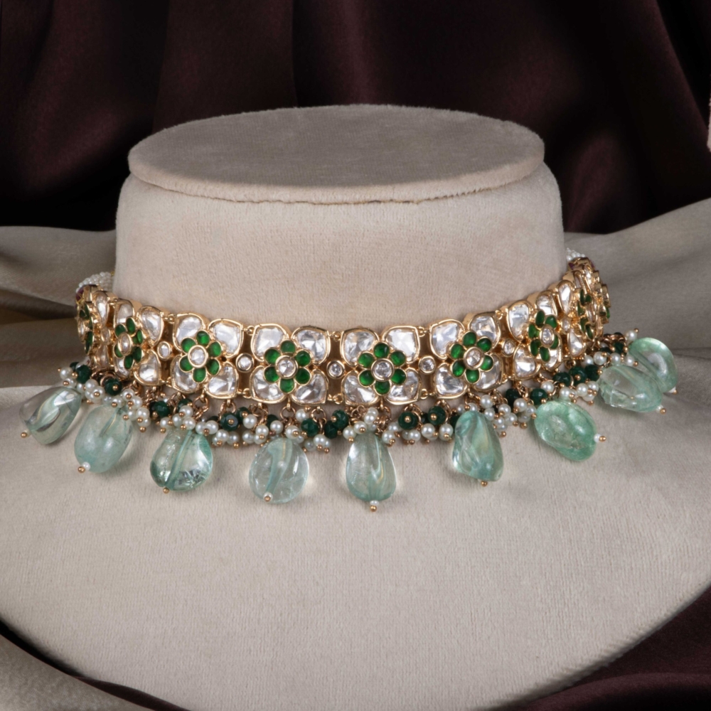 Kundan Glow Choker Set - Image 2