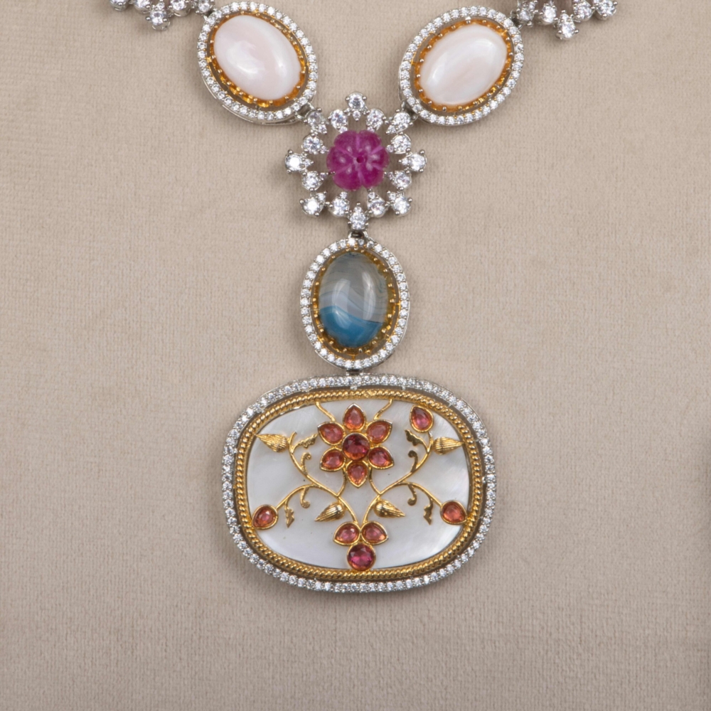Crystal Dollar Neckset - Image 2
