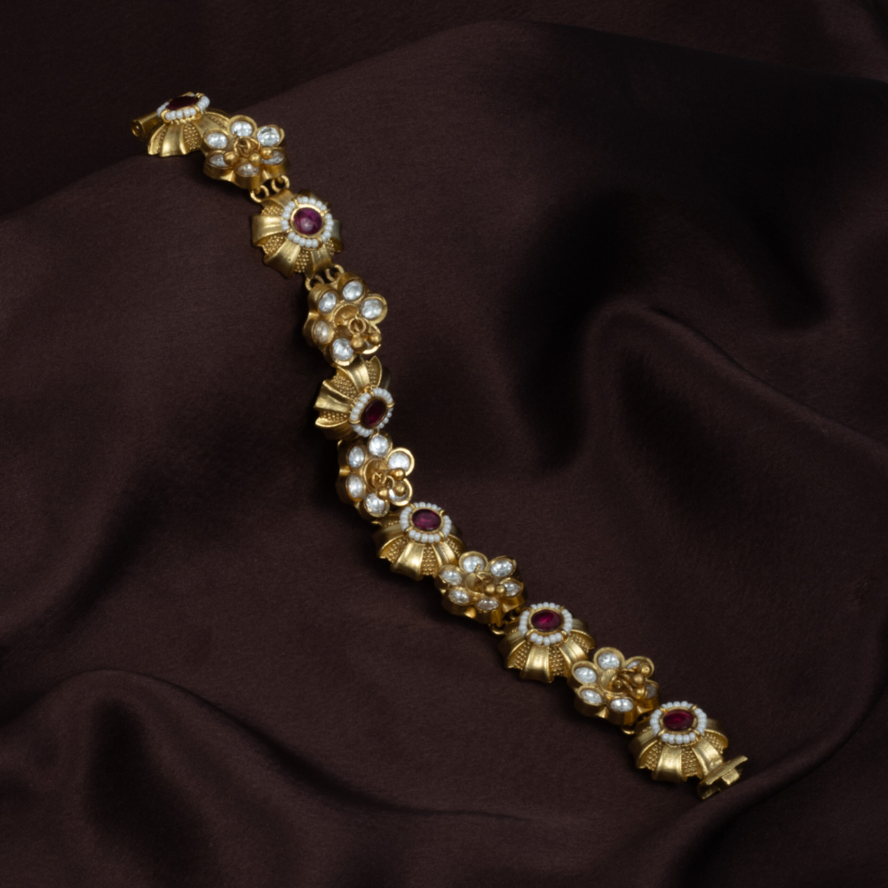 Antique Gold plated Gajra