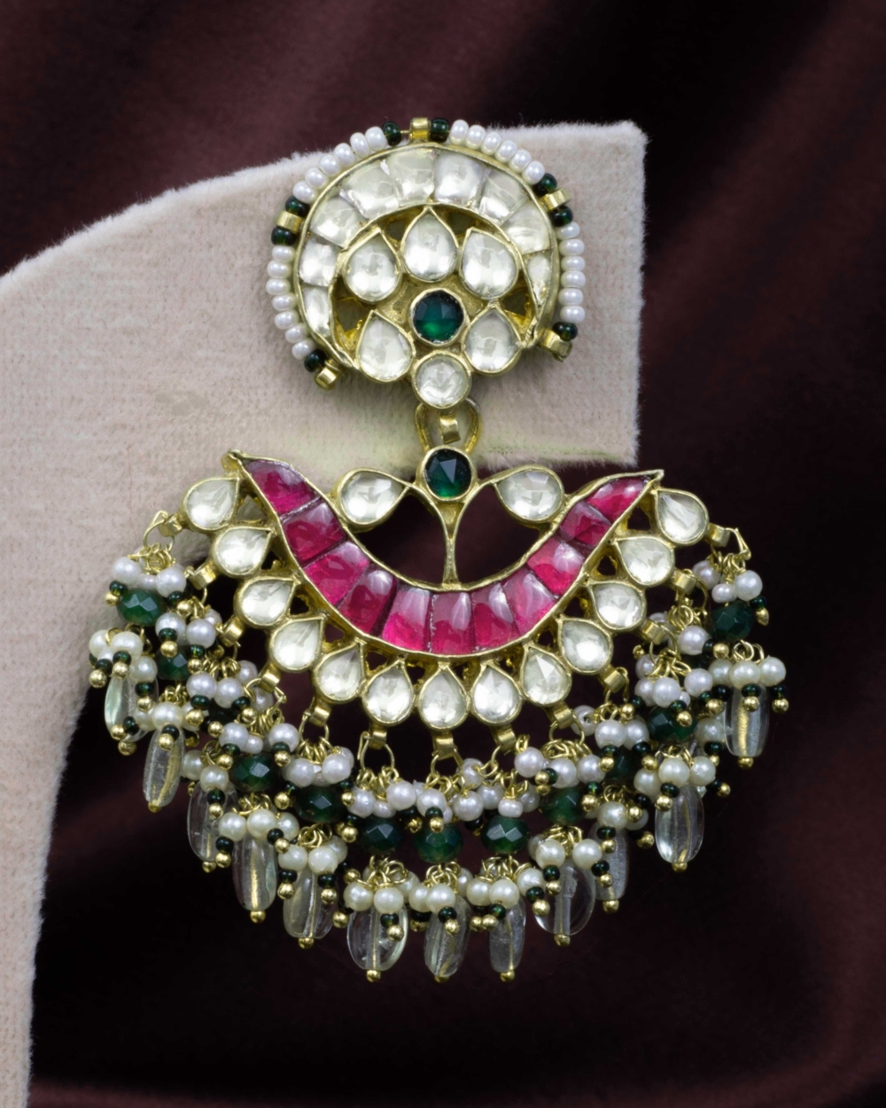 Majestic Kundan Earrings