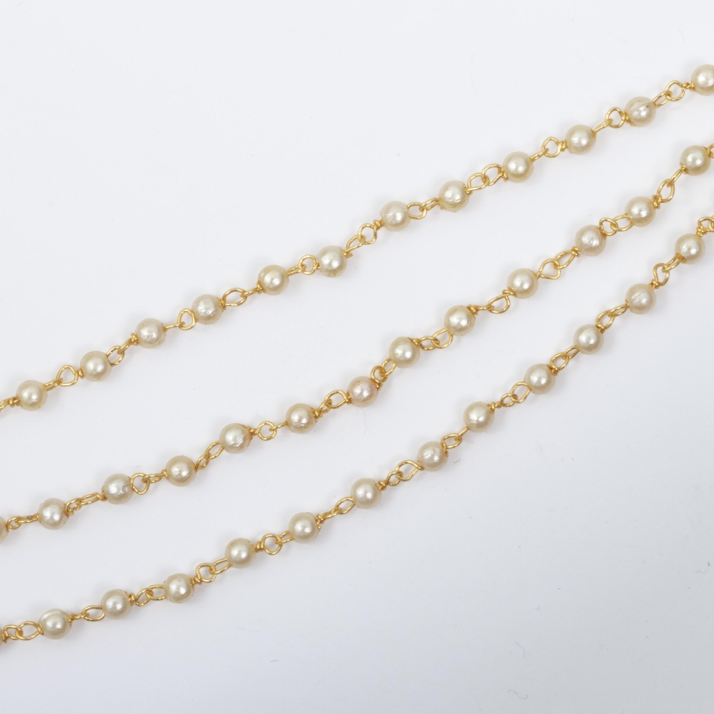 Cute 3 layer pearl maatal - Image 2