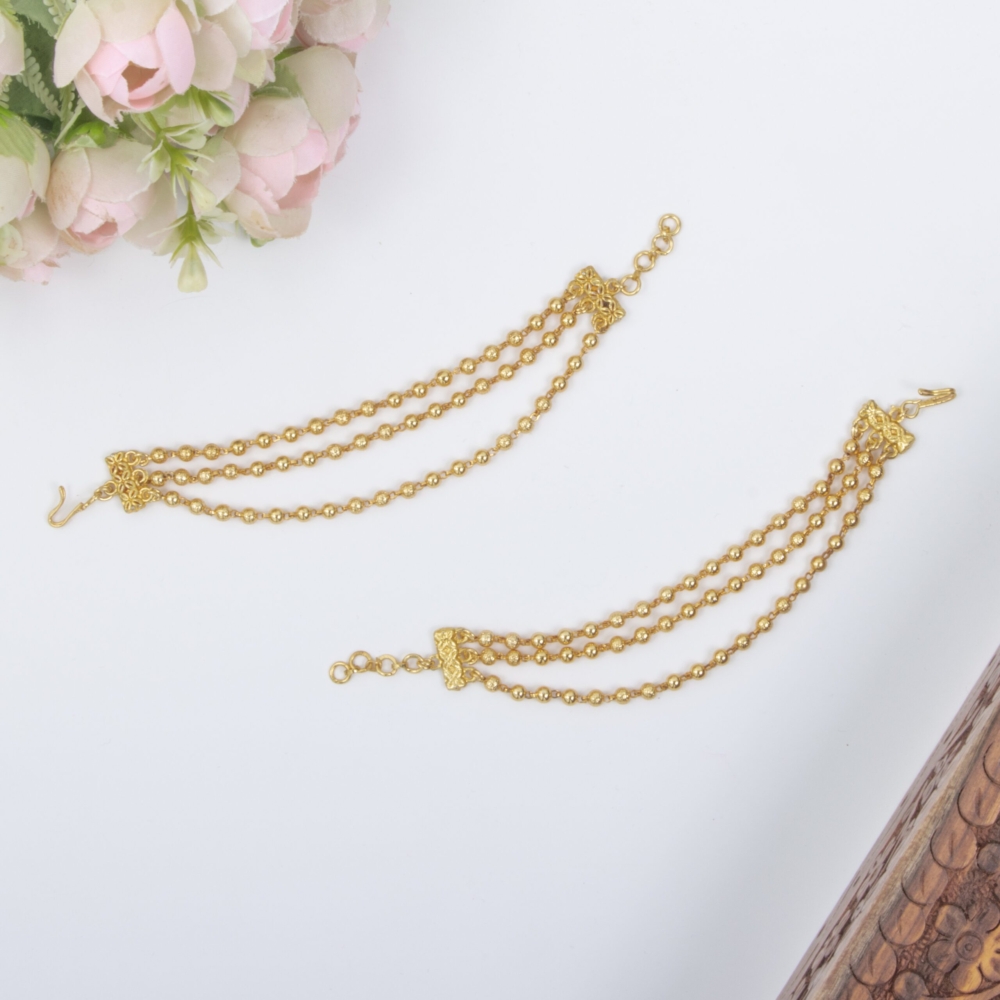 Attractive 3layer gold plated balls maatal