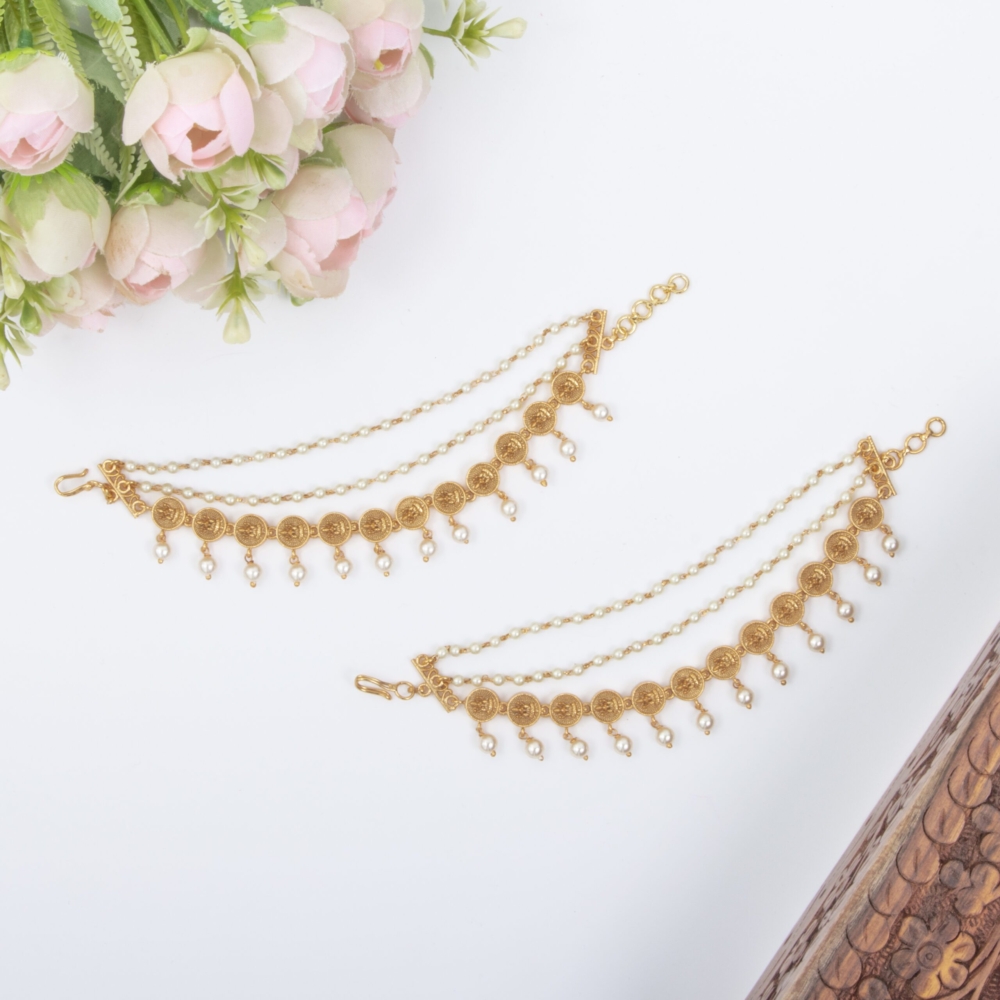 Laxmi x Pearl Earchains