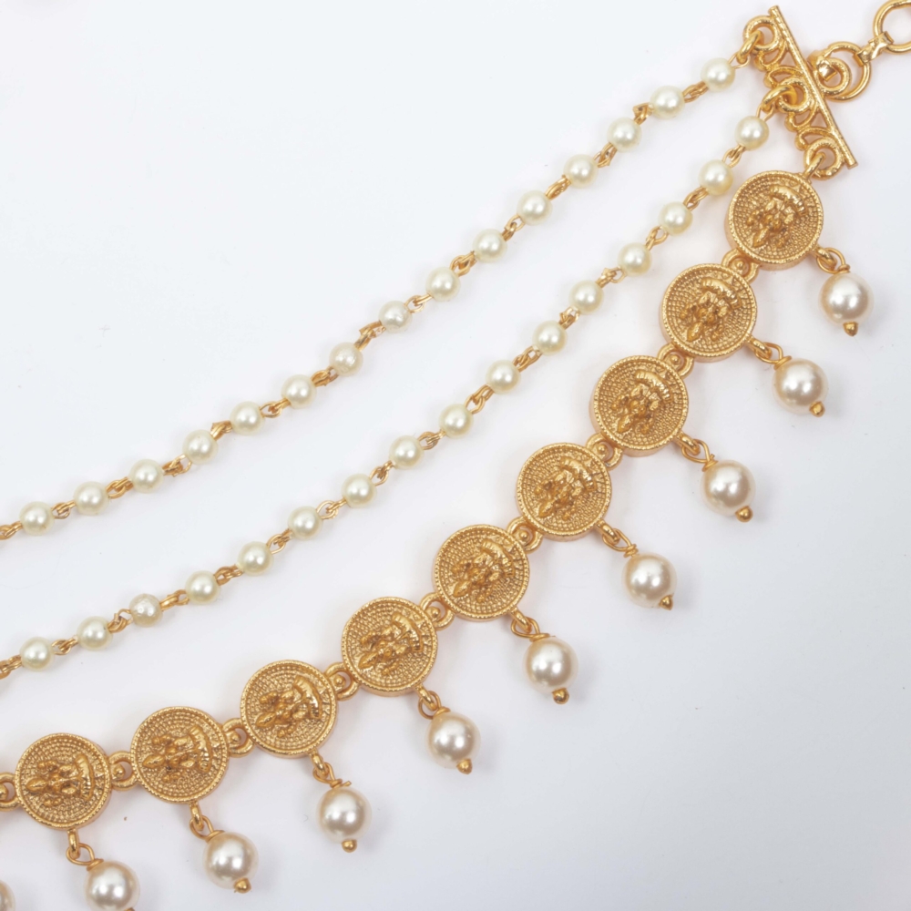 Laxmi x Pearl Earchains - Image 2